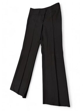 VTG Theory Demitria Flare Pants Made in USA Black Size 0 Y2K